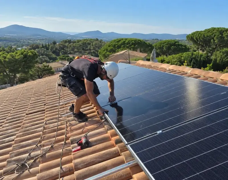 Installateur panneaux solaires Goult — pose photovoltaïque sur toiture