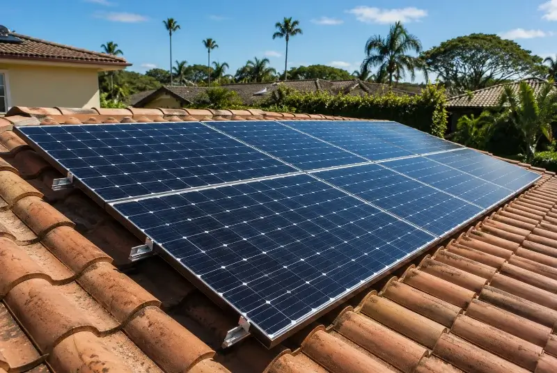 Installation de panneaux solaires à Goult